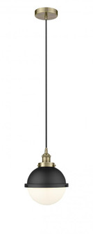 Edison - 1 Light - 9 inch - Antique Brass - Mini Pendant (3442|616-1PH-AB-HFS-81-BK)