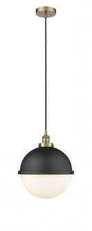 Edison - 1 Light - 13 inch - Antique Brass - Mini Pendant (3442|616-1PH-AB-HFS-121-BK)