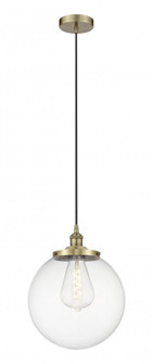 Beacon - 1 Light - 14 inch - Antique Brass - Mini Pendant (3442|616-1PH-AB-G202-14)