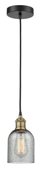 Caledonia - 1 Light - 5 inch - Black Antique Brass - Cord hung - Mini Pendant (3442|616-1P-BAB-G257)