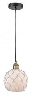 Edison - 1 Light - 8 inch - Black Antique Brass - Mini Pendant (3442|616-1P-BAB-G121-8RW)