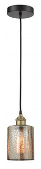 Cobbleskill - 1 Light - 5 inch - Black Antique Brass - Cord hung - Mini Pendant (3442|616-1P-BAB-G116)