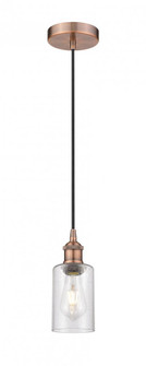 Clymer - 1 Light - 4 inch - Antique Copper - Cord hung - Mini Pendant (3442|616-1P-AC-G804)
