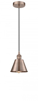 Edison - 1 Light - 7 inch - Antique Copper - Mini Pendant (3442|616-1P-AC-M8-AC)