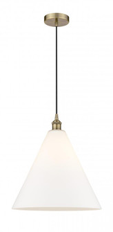 Berkshire - 1 Light - 16 inch - Antique Brass - Mini Pendant (3442|616-1P-AB-GBC-161)