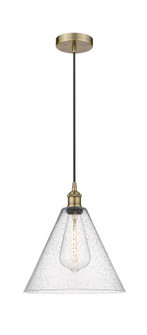 Berkshire - 1 Light - 12 inch - Antique Brass - Mini Pendant (3442|616-1P-AB-GBC-124)