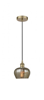 Fenton - 1 Light - 7 inch - Antique Brass - Mini Pendant (3442|616-1P-AB-G96)