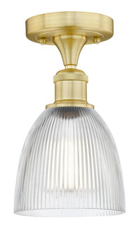 Castile - 1 Light - 6 inch - Satin Gold - Semi-Flush Mount (3442|616-1F-SG-G382)