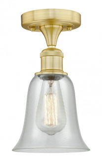 Hanover - 1 Light - 6 inch - Satin Gold - Flush Mount (3442|616-1F-SG-G2812)