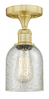 Caledonia - 1 Light - 5 inch - Satin Gold - Semi-Flush Mount (3442|616-1F-SG-G259)