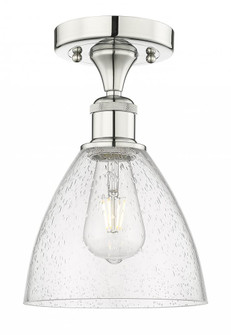 Bristol - 1 Light - 8 inch - Polished Nickel - Semi-Flush Mount (3442|616-1F-PN-GBD-754)