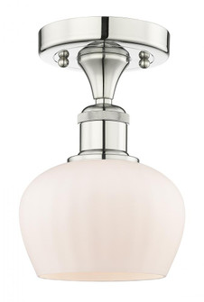 Fenton - 1 Light - 7 inch - Polished Nickel - Semi-Flush Mount (3442|616-1F-PN-G91)
