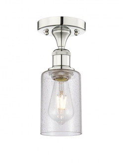 Clymer - 1 Light - 4 inch - Polished Nickel - Semi-Flush Mount (3442|616-1F-PN-G804)