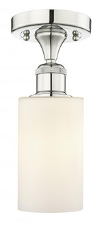 Clymer - 1 Light - 4 inch - Polished Nickel - Semi-Flush Mount (3442|616-1F-PN-G801)