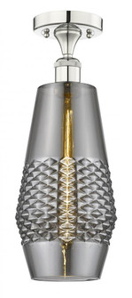 Windham - 1 Light - 7 inch - Polished Nickel - Flush Mount (3442|616-1F-PN-G683-7)