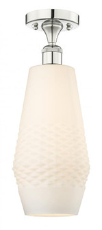 Windham - 1 Light - 7 inch - Polished Nickel - Flush Mount (3442|616-1F-PN-G681-7)