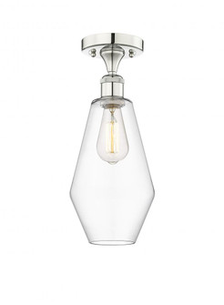 Cindyrella - 1 Light - 7 inch - Polished Nickel - Semi-Flush Mount (3442|616-1F-PN-G652-7)