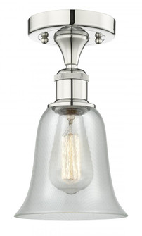 Hanover - 1 Light - 6 inch - Polished Nickel - Flush Mount (3442|616-1F-PN-G2812)