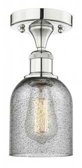 Caledonia - 1 Light - 5 inch - Polished Nickel - Semi-Flush Mount (3442|616-1F-PN-G257)