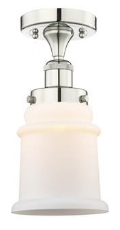 Canton - 1 Light - 6 inch - Polished Nickel - Semi-Flush Mount (3442|616-1F-PN-G181)