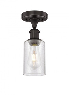Clymer - 1 Light - 4 inch - Oil Rubbed Bronze - Semi-Flush Mount (3442|616-1F-OB-G804)