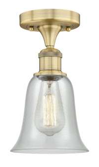 Hanover - 1 Light - 6 inch - Brushed Brass - Flush Mount (3442|616-1F-BB-G2812)
