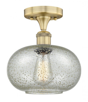 Gorham - 1 Light - 10 inch - Brushed Brass - Semi-Flush Mount (3442|616-1F-BB-G249)