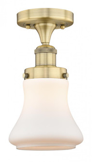 Bellmont - 1 Light - 6 inch - Brushed Brass - Semi-Flush Mount (3442|616-1F-BB-G191)