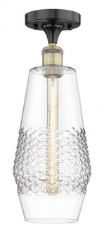 Windham - 1 Light - 7 inch - Black Antique Brass - Flush Mount (3442|616-1F-BAB-G682-7)