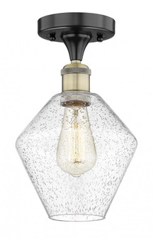 Cindyrella - 1 Light - 8 inch - Black Antique Brass - Semi-Flush Mount (3442|616-1F-BAB-G654-8)