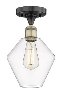 Cindyrella - 1 Light - 8 inch - Black Antique Brass - Semi-Flush Mount (3442|616-1F-BAB-G652-8)