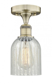 Caledonia - 1 Light - 5 inch - Antique Brass - Semi-Flush Mount (3442|616-1F-AB-G2511)