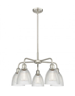 Castile - 5 Light - 24 inch - Satin Nickel - Chandelier (3442|516-5CR-SN-G382)