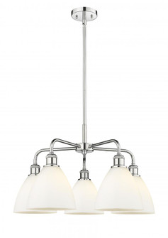 Bristol - 5 Light - 26 inch - Polished Chrome - Chandelier (3442|516-5CR-PC-GBD-751)