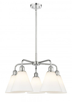 Berkshire - 5 Light - 26 inch - Polished Chrome - Chandelier (3442|516-5CR-PC-GBC-81)