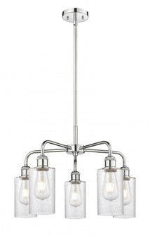 Clymer - 5 Light - 22 inch - Polished Chrome - Chandelier (3442|516-5CR-PC-G804)
