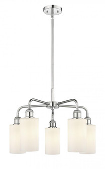 Clymer - 5 Light - 22 inch - Polished Chrome - Chandelier (3442|516-5CR-PC-G801)