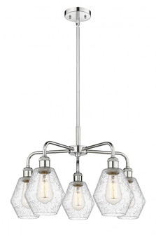 Cindyrella - 5 Light - 24 inch - Polished Chrome - Chandelier (3442|516-5CR-PC-G654-6)