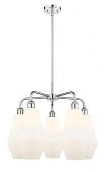 Cindyrella - 5 Light - 25 inch - Polished Chrome - Chandelier (3442|516-5CR-PC-G651-7)