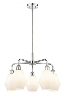 Cindyrella - 5 Light - 24 inch - Polished Chrome - Chandelier (3442|516-5CR-PC-G651-6)