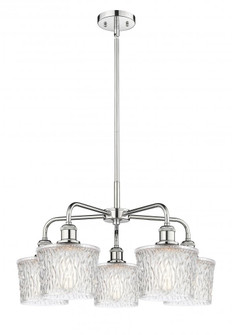 Niagara - 5 Light - 25 inch - Polished Chrome - Chandelier (3442|516-5CR-PC-G402)