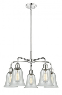 Hanover - 5 Light - 24 inch - Polished Chrome - Chandelier (3442|516-5CR-PC-G2812)