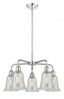 Hanover - 5 Light - 24 inch - Polished Chrome - Chandelier (3442|516-5CR-PC-G2811)