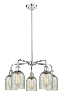 Caledonia - 5 Light - 23 inch - Polished Chrome - Chandelier (3442|516-5CR-PC-G259)