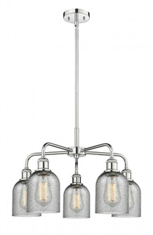 Caledonia - 5 Light - 23 inch - Polished Chrome - Chandelier (3442|516-5CR-PC-G257)