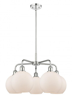 Athens - 5 Light - 26 inch - Polished Chrome - Chandelier (3442|516-5CR-PC-G121-8)