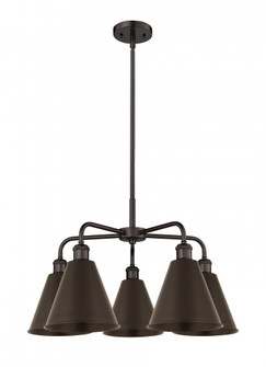 Berkshire - 5 Light - 26 inch - Oil Rubbed Bronze - Chandelier (3442|516-5CR-OB-MBC-8-OB)