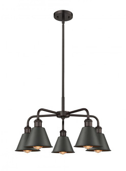 Ballston - 5 Light - 25 inch - Oil Rubbed Bronze - Chandelier (3442|516-5CR-OB-M8-OB)