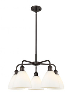 Bristol - 5 Light - 26 inch - Oil Rubbed Bronze - Chandelier (3442|516-5CR-OB-GBD-751)