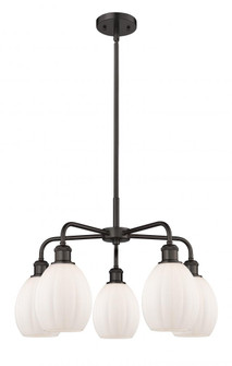 Eaton - 5 Light - 24 inch - Oil Rubbed Bronze - Chandelier (3442|516-5CR-OB-G81)